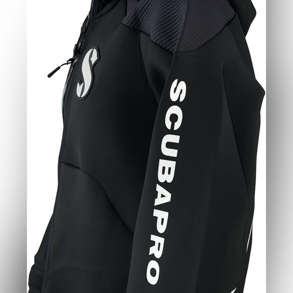 Women's Black Dive Boat Jacket Scuba Pro - NEVER WORN Rare Size 2XL - Picture 2 of 9